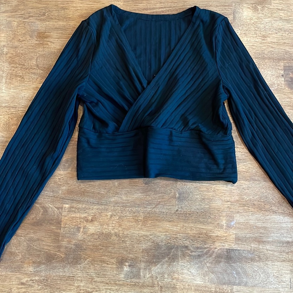 Shein Cross Front Top